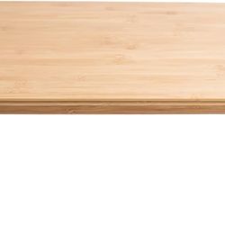 Bamboo Foldable Low Table for Sitting on The Floor, Laptop Bed Desk- Portable Lap Bed 24” x 16”