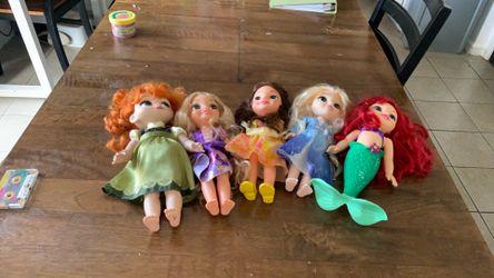 Princess dolls 15 each or take all five for $45