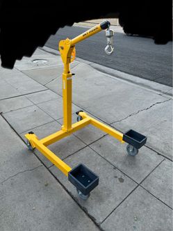 Sky Hook Portable Lifting Crane on Wheels