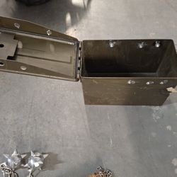 WW2 Antique Ammo BOX and Old Grenade Shell