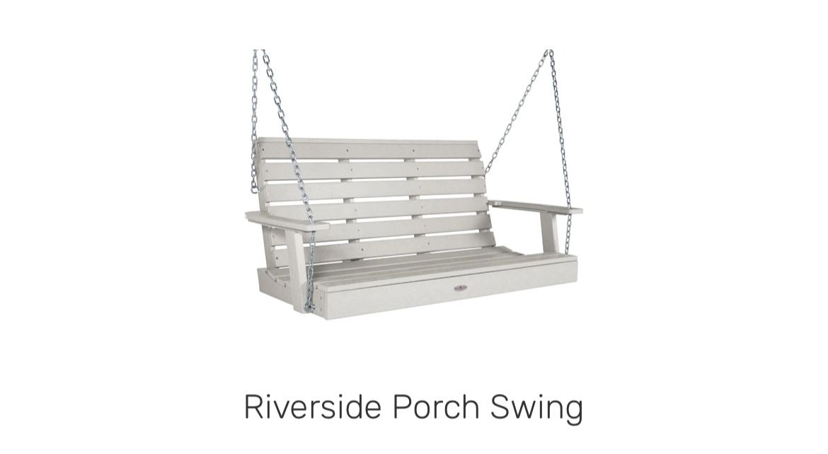 Brand new porch swing