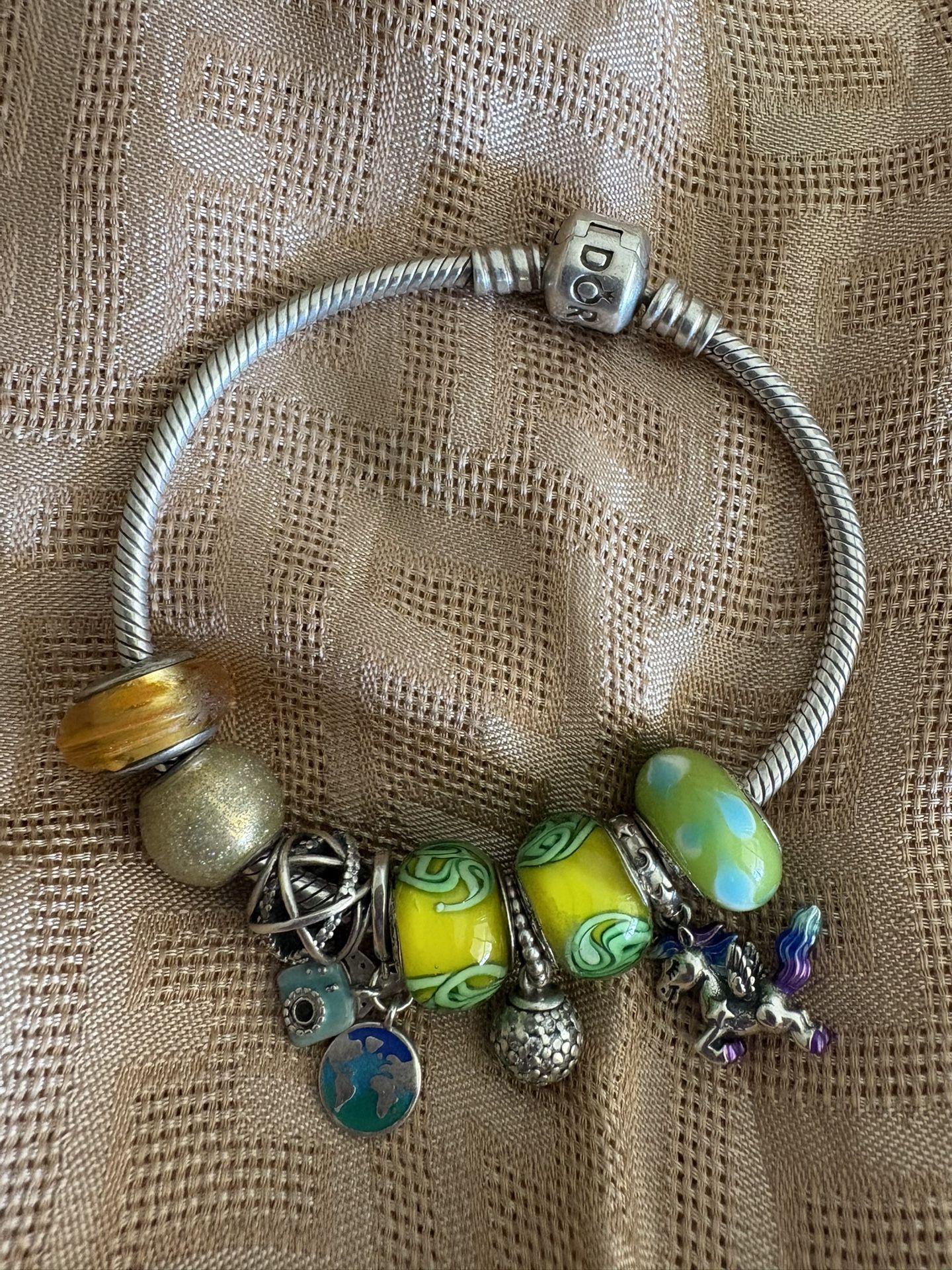 Pandora Bracelet With Charms