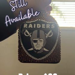 Raiders Bedazzled Don Julio Bottle