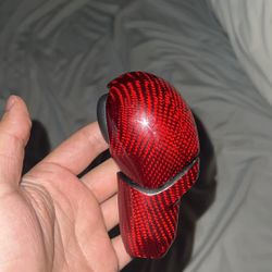370z Red Carbon Automatic Shift Knob