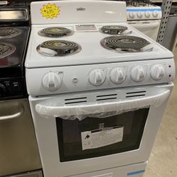 New 24” Electric Stove