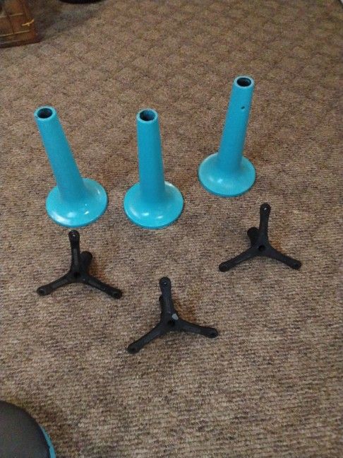 Bar Stools 50s 16 Inches Tall By The CHF Co N Chgo I'll. ( 7= L )
