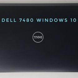 Dell 7480 Windows 10 Ultrabook