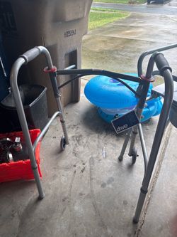 Drive Medical Folding Walker with Wheels