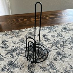 FREE Black Paper Towel Holder