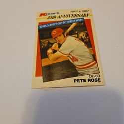 1987 #200 25th Anniversary Kmart Pete Rose Collectors Edition Baseball Card In Chandler 