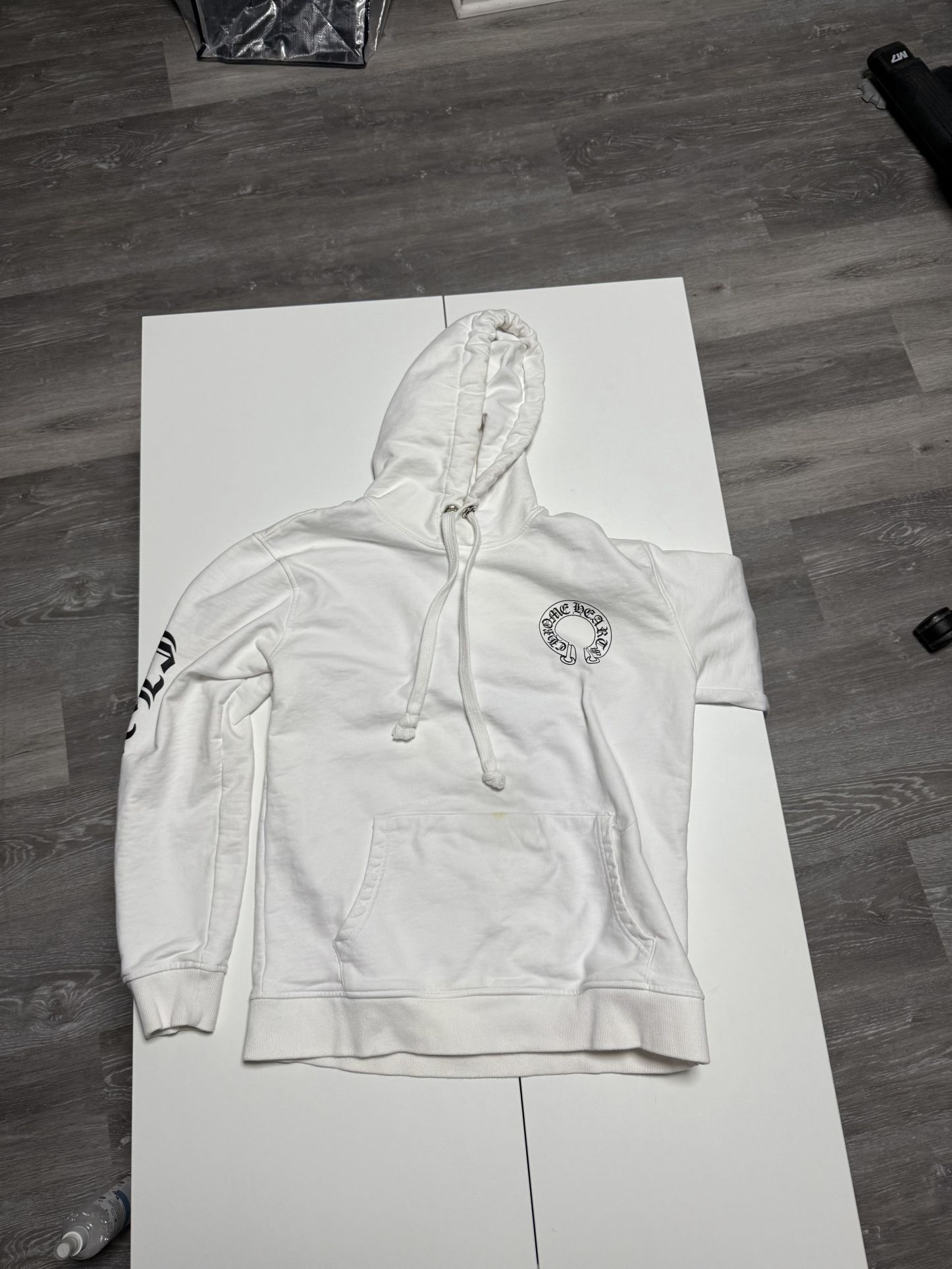 Chrome Hearts X Matty Boy Chompers Hoodie White Size Medium