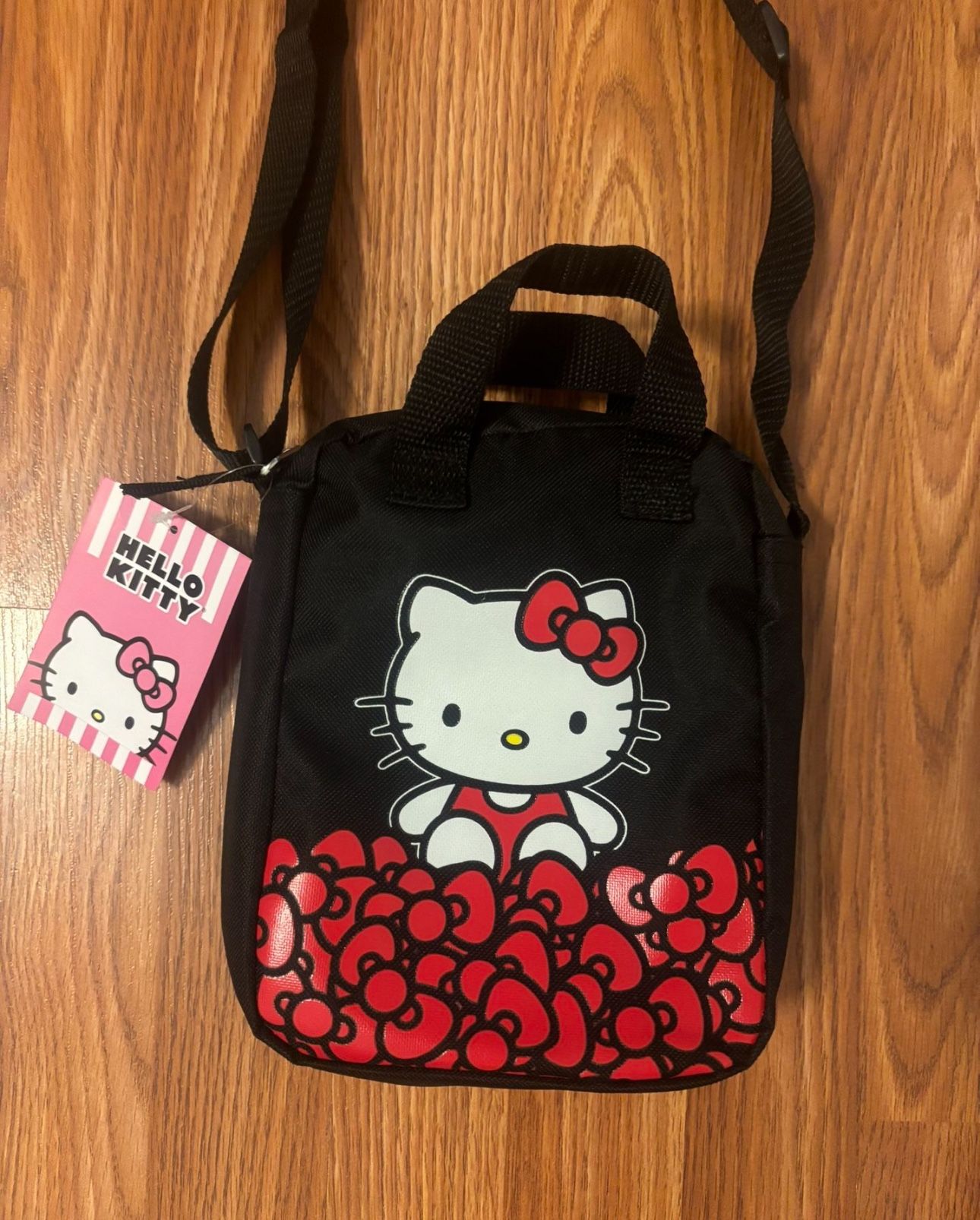 Hello Kitty Purse Bag Tote Sling Crossbody
