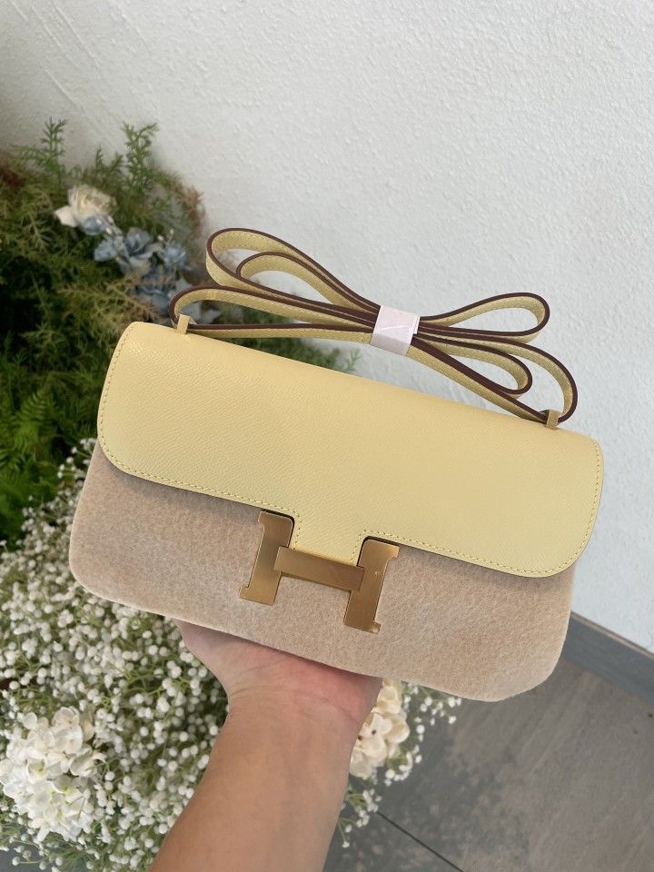 The latest yellow Hermes bag