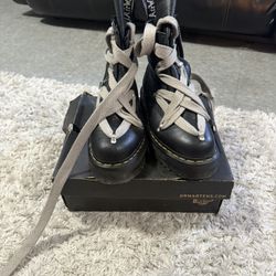 Rick Owen X Doc Marten 1460 Quad Penta Size 8.5 boot