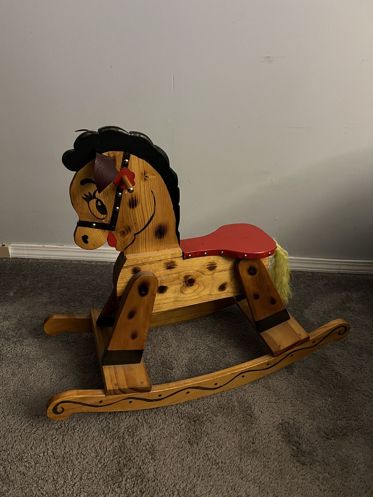 Wooden Rocking Horse