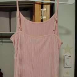 Pink Sleeveless Dress