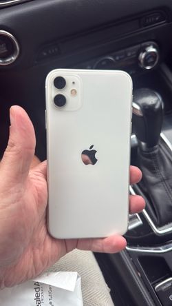 Unlocked white iPhone 11
