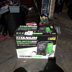 Titanium Unlimited 200 Welder.  Tig And Mig