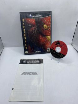 Spider-Man 2 (2004) - Nintendo GameCube w insert Black label Pristine disc
