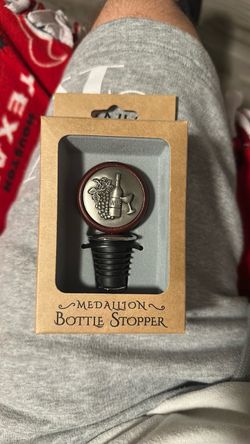 Prodyne Wood Bottle Stopper, Wine Bottle
