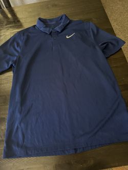 Mens Navy Golf Shirt