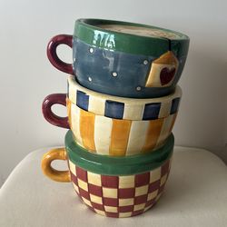 Sakura Tea Pots Cookie Jar & Lid