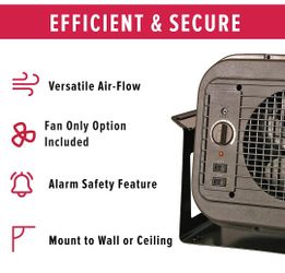 Garage/workshop Heater with Built-in Handles, 4000 Watt, 240 Volt,  Mountable for Sale in Sonora, CA - OfferUp