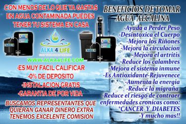 Filtro De Agua Alcalina Y Purificada