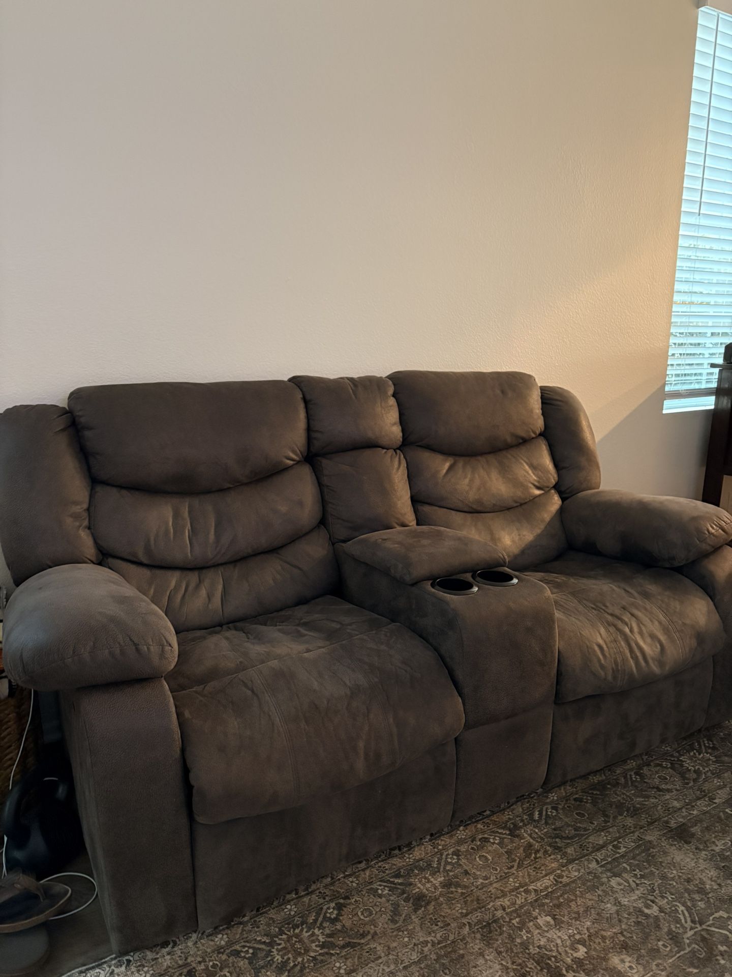 Recliner Couch & Love Seat