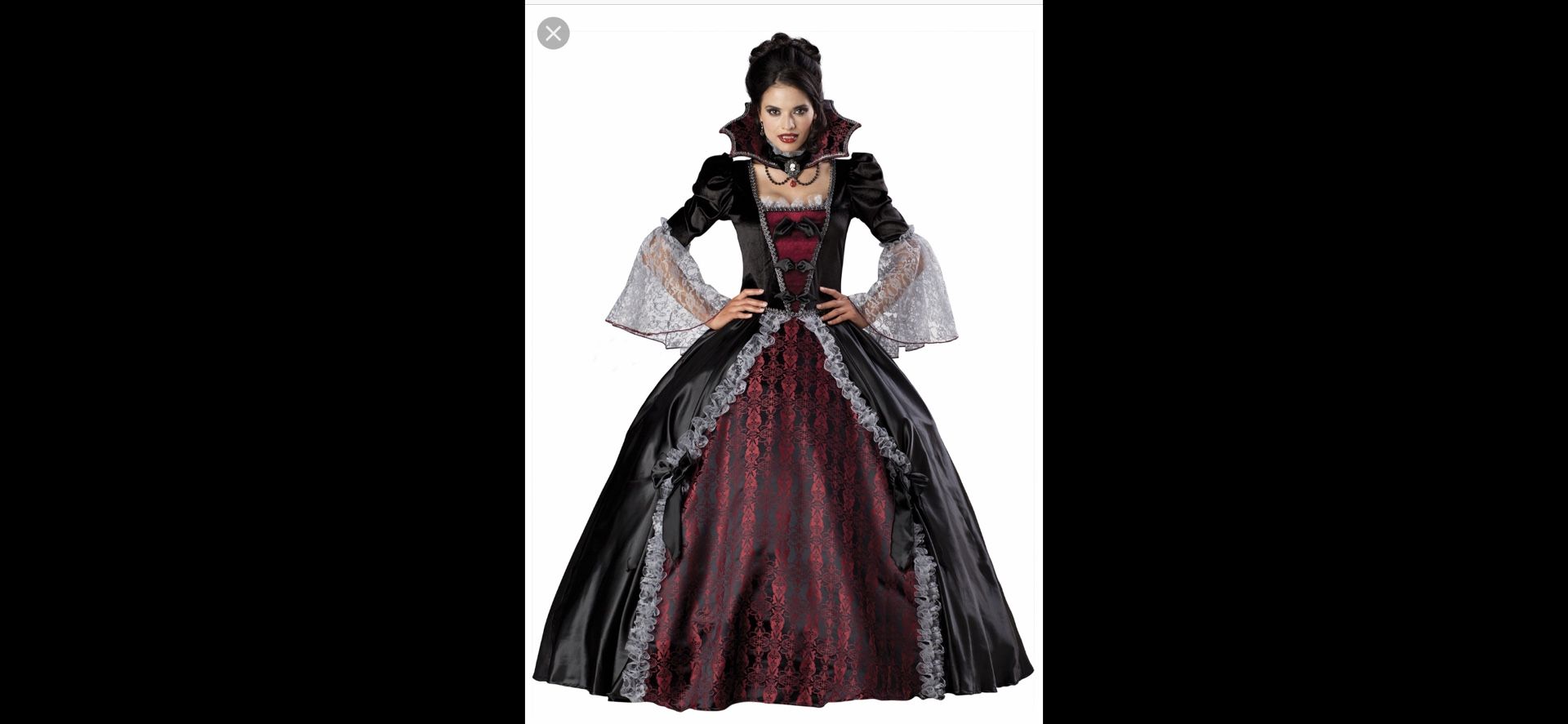 New Vampiress Versailles Costume M