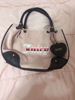 Baby Pink Velour Juicy Couture Bag