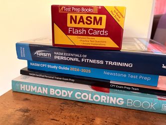 NASM CPT Study Bundle – Books & Flash Cards