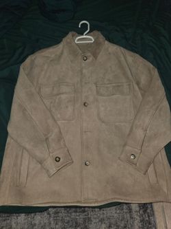 Mens Fauxe Suede Jacket size XL