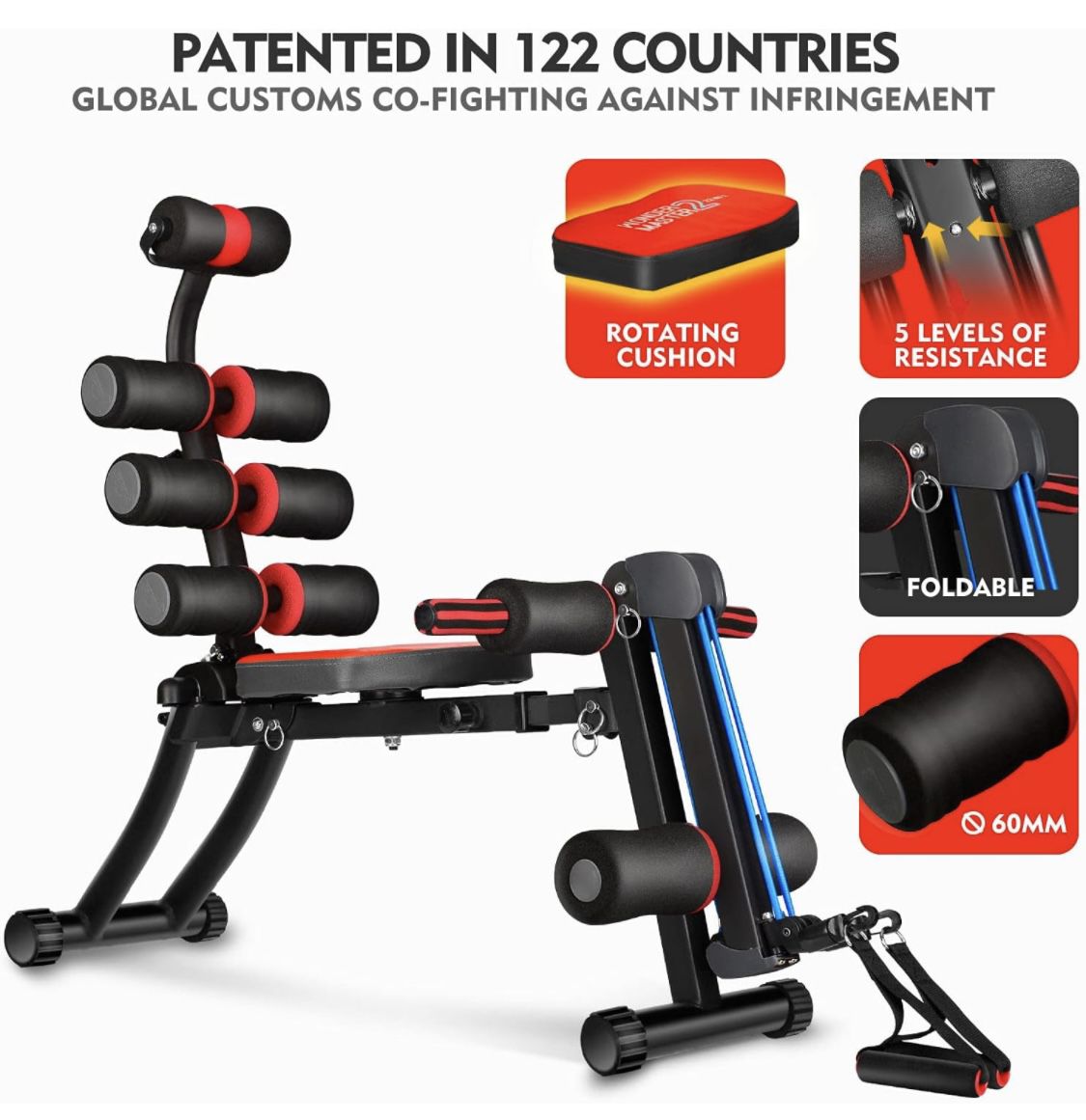 22 and 1 Wonder Master Exercise Bench 