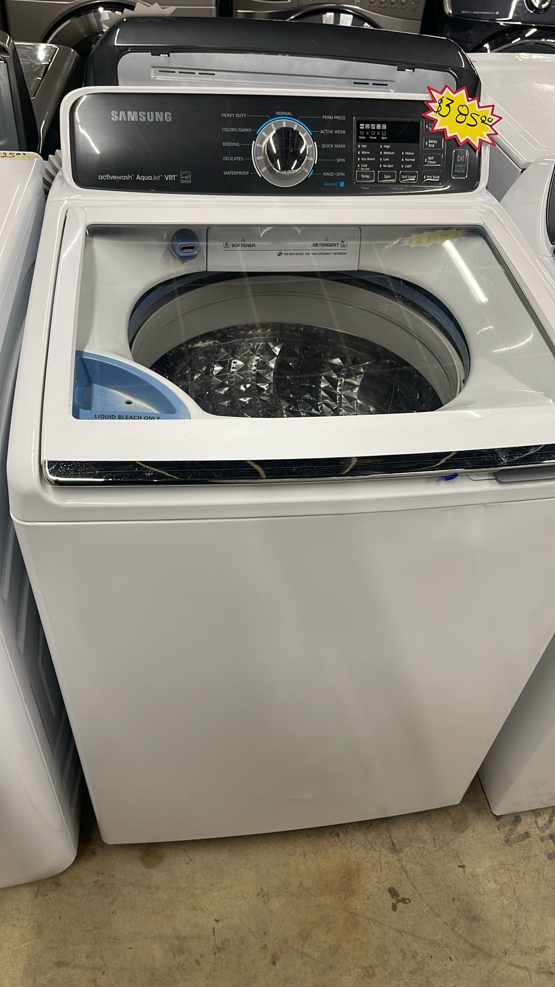 Samsung Washer Glass Top Load