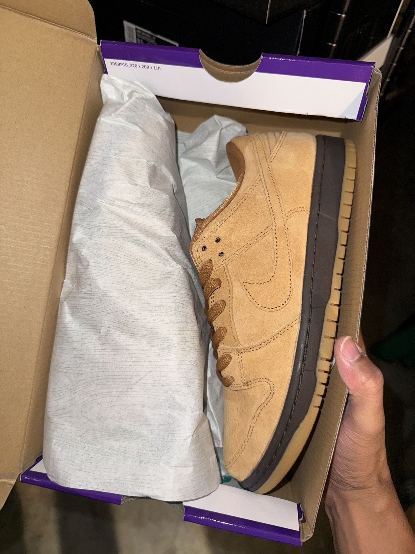 Nike sb dunk low flax