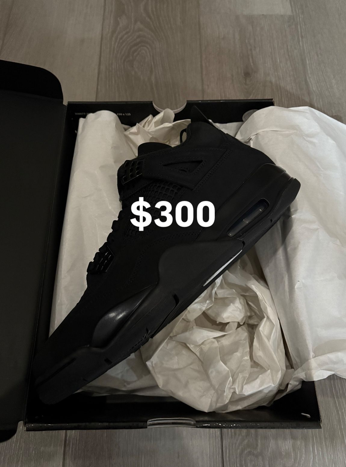 Jordan 4 Black Cat Size 11