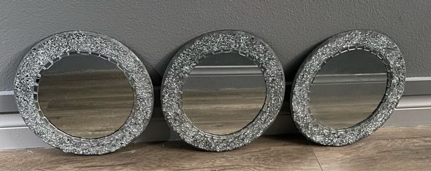 3 wall mirrors