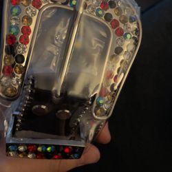 Multi Colored Luxury Studded Belt