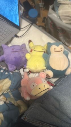 Pokemon center Ditto plushies