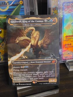 Ghidorah king of the Cosmos Magic the gathering card