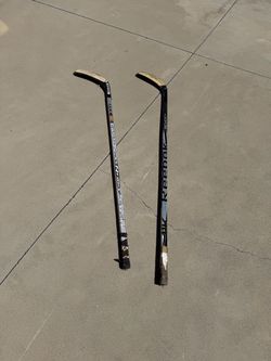 Easton and Reebok Hockey Sticks – Set of 2