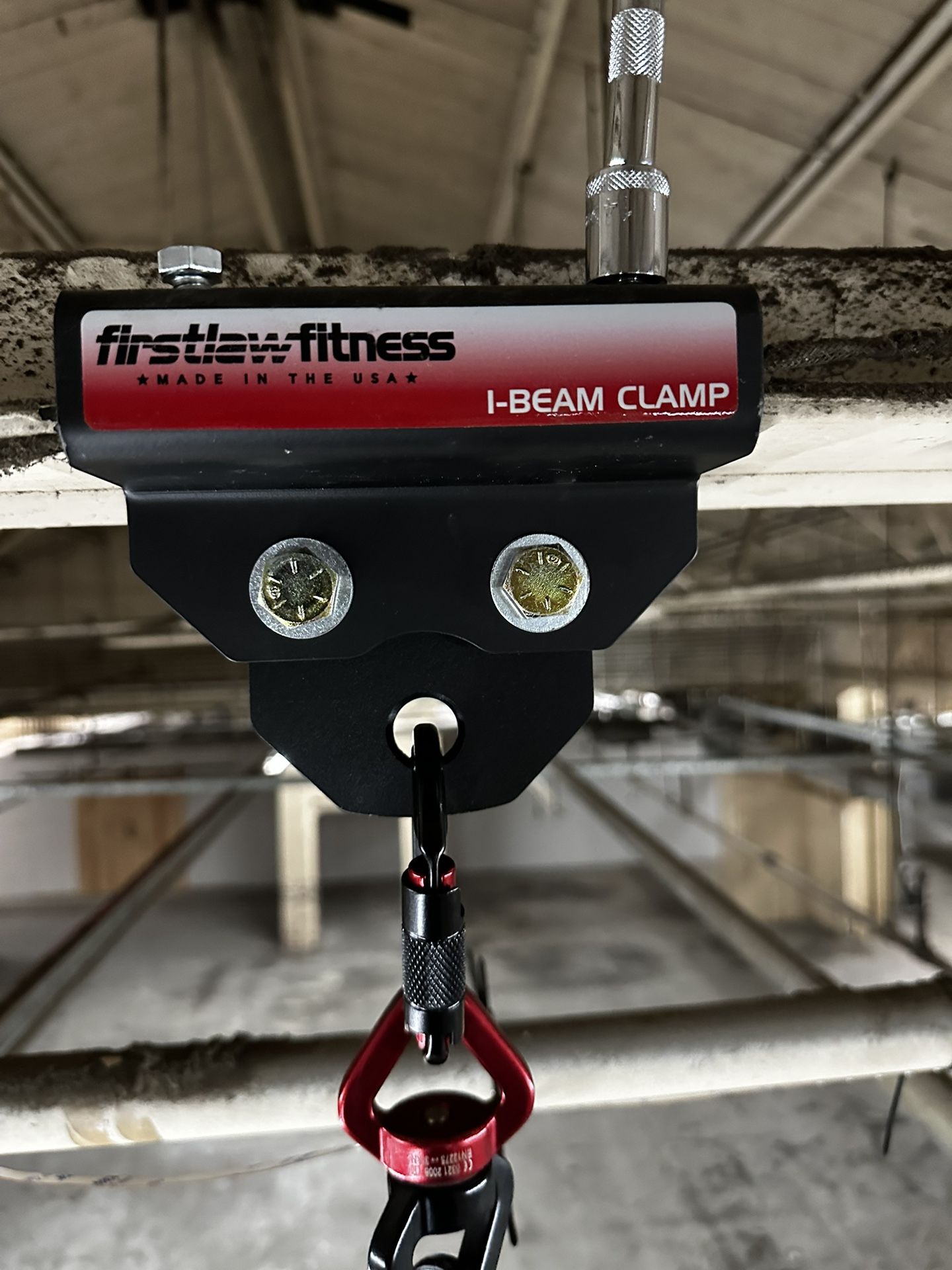 5.5 Inch First law Fitness I Beam Clamps