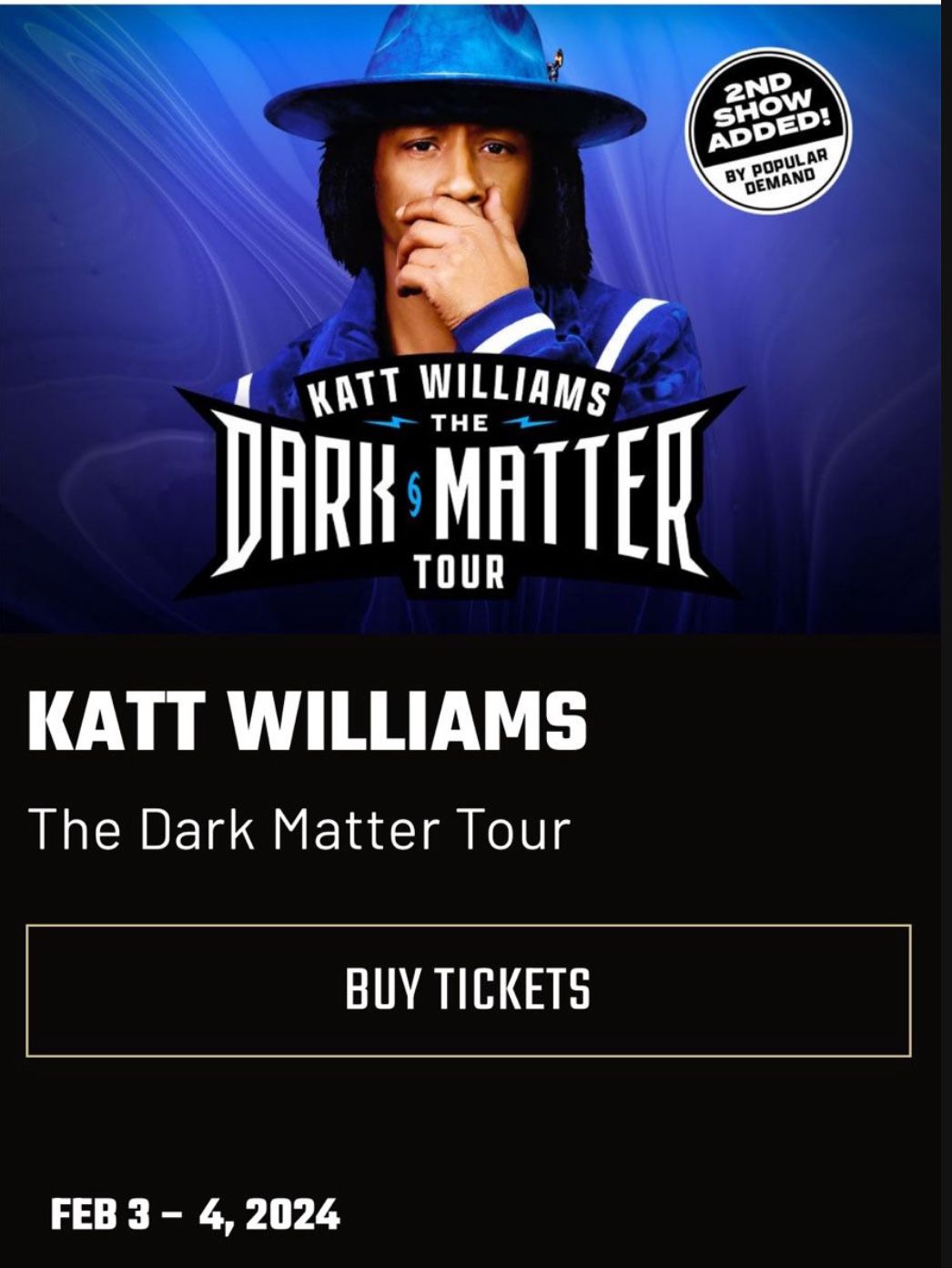 Katt Williams - The Dark Matter Tour 