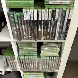 Over 120+ Sealed Xbox, Xbox 360, Xbox One Games