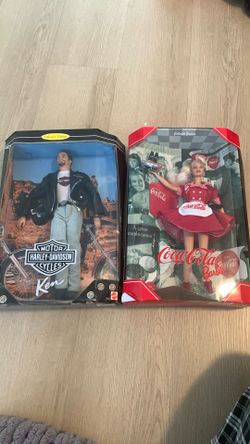 Two Collectors Items Barbies Look At Describtion