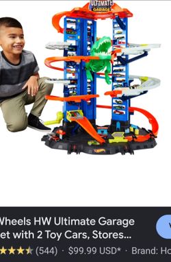 Hot Wheels City Ultimate Garage track