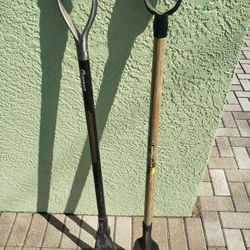 Two Floor Scrapers 