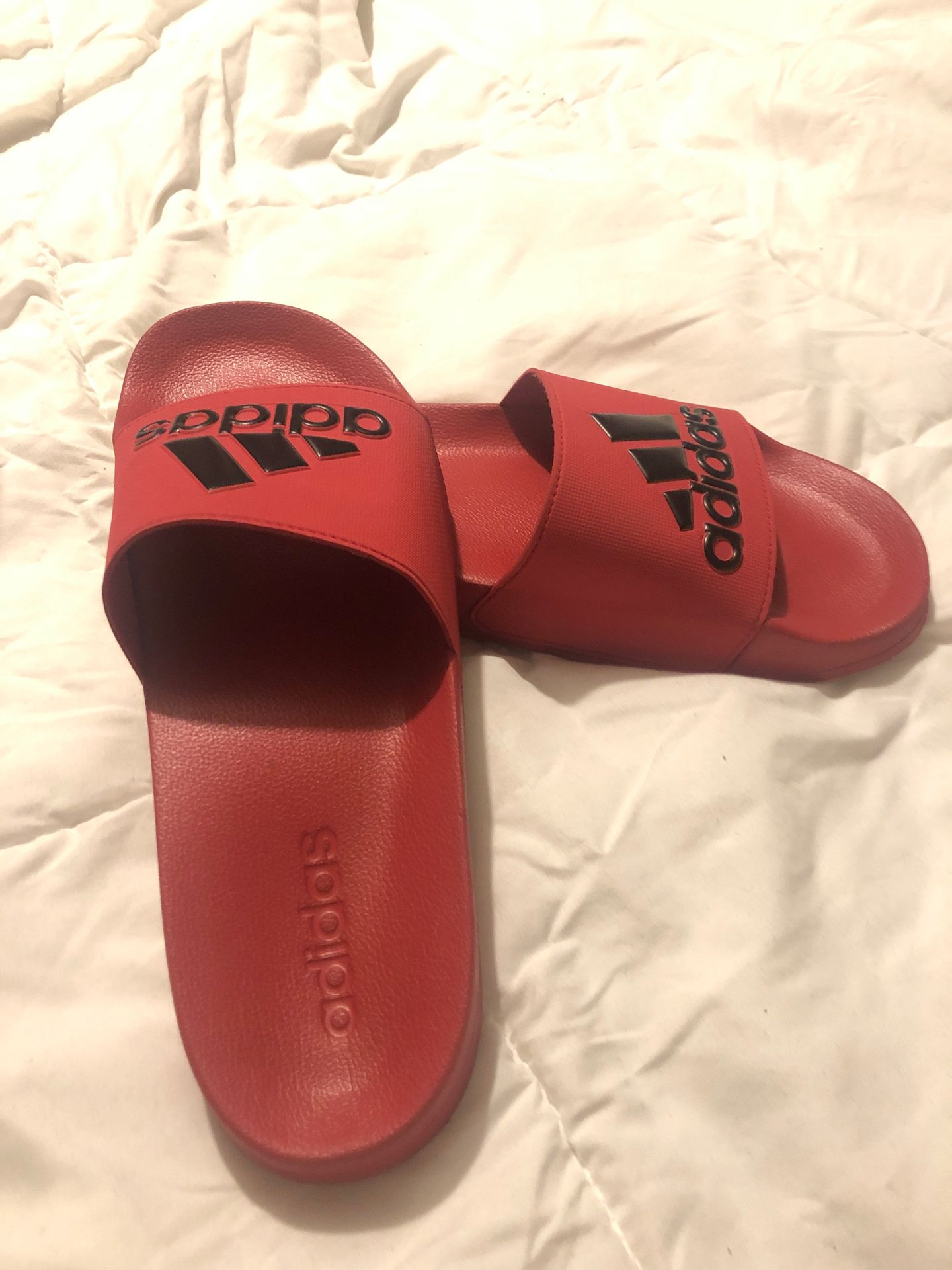 Men’s adidas sandles size 10 .