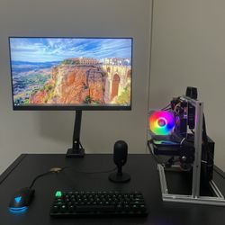 full gaming computer setup